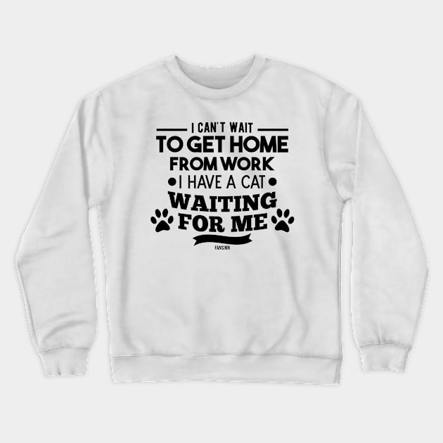 Cat mummy cat Papa pet cat Crewneck Sweatshirt by fansinn